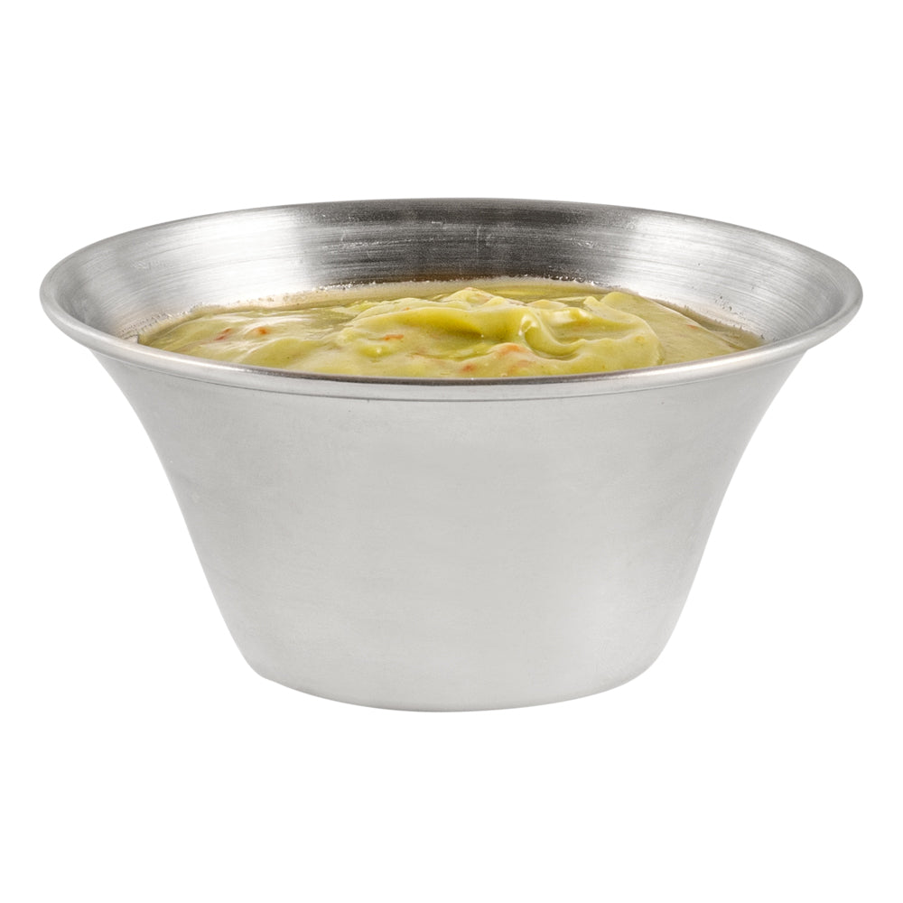 6 oz Stainless Steel Condiment Cups - Set of 10 (3.75