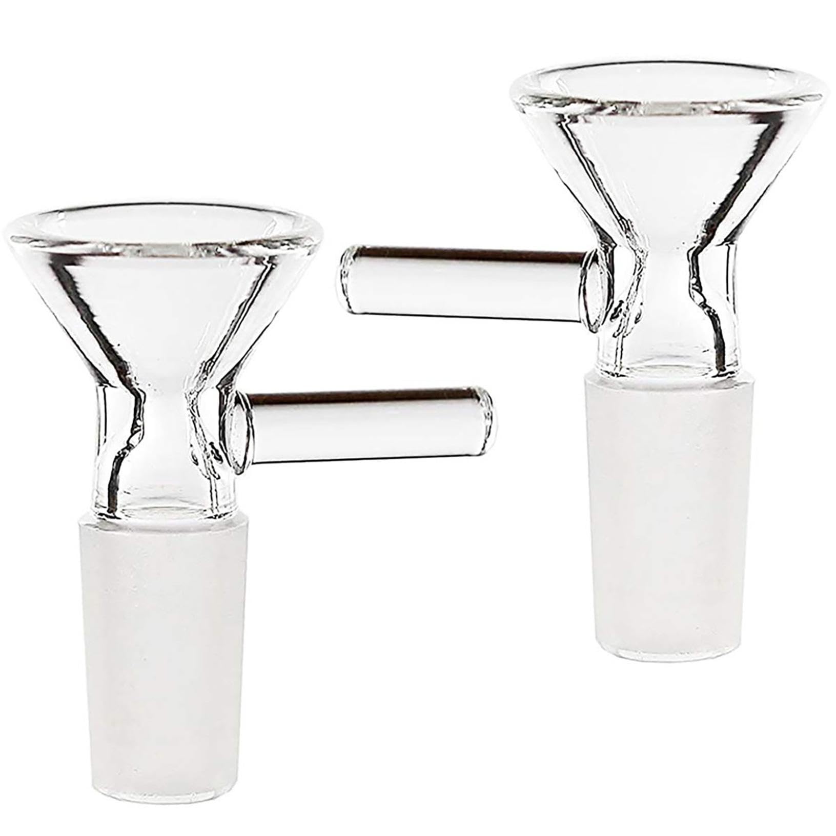 8-Piece Glass Funnel Set - 14mm Small Glass Funnel & Mini Bowls for Lab, Kitchen, Cooking, Baking & Meal Prep | Durable Multipurpose Glass Funnels for Essential Oils, Spices & Liquids | Perfect for Home, Restaurant & Scientific Use