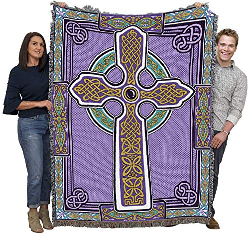 Cross Purple & Teal
