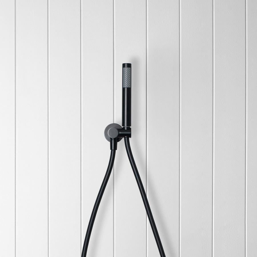 Premium Matte Black Shower Hose with Sprayer - High Pressure Flexible Metal Hose for Bathroom, Kitchen, and Outdoor Use