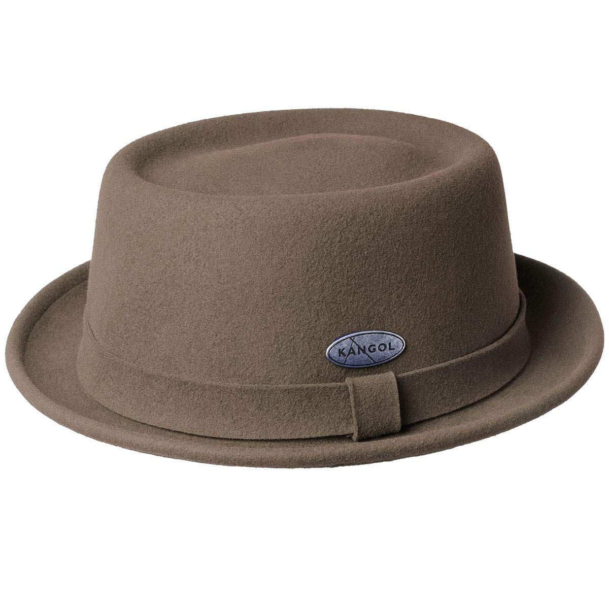 Kangol Litefelt® Pork Pie Hat - Forrester/M | Classic Wool Fedora for Men & Women | Perfect for Outdoor Activities, Travel & Fashion