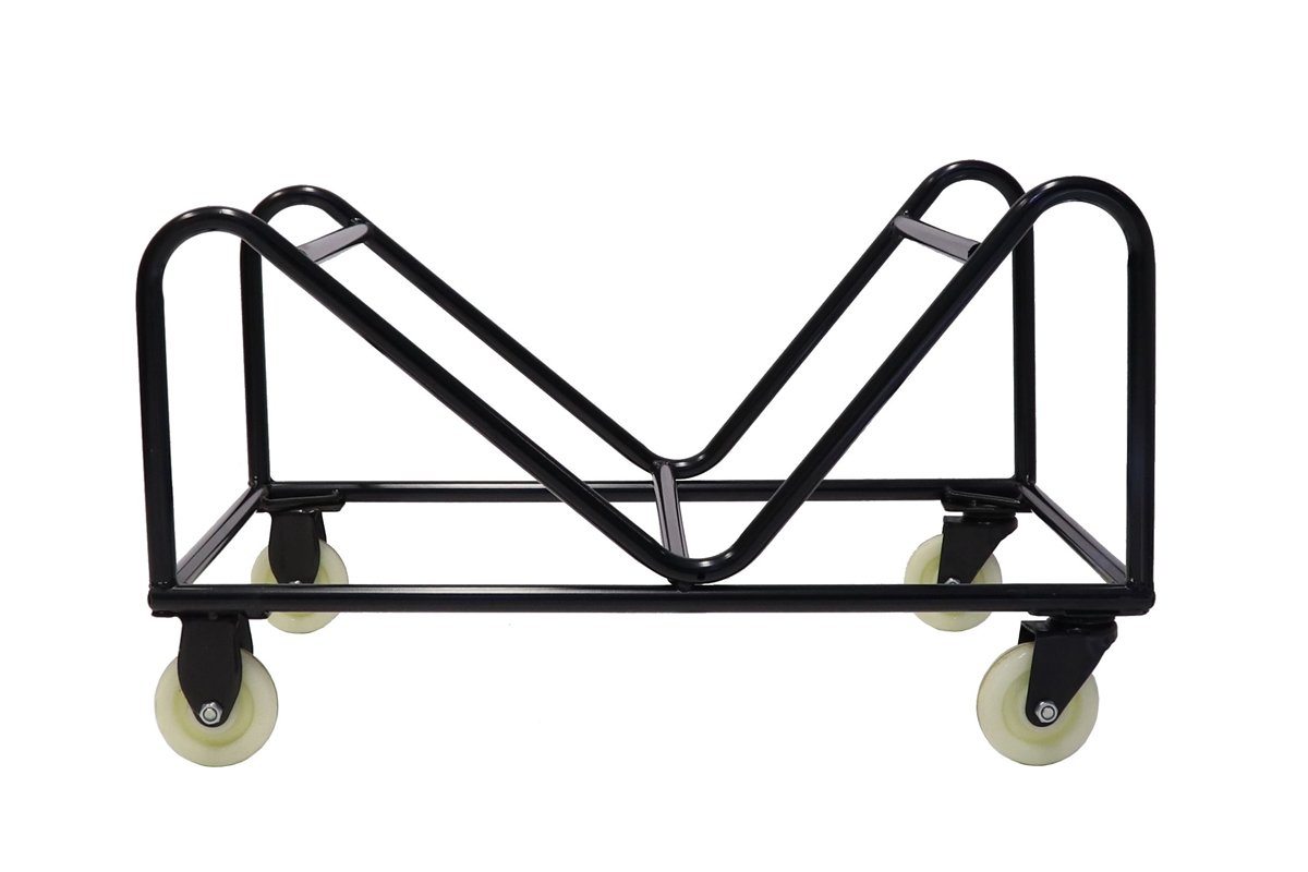 Sonic Zoom Chair Trolley - Lightweight Foldable Rolling Chair with Wheels for Office, Home, and Outdoor Use - Perfect for Work, Travel, and Camping