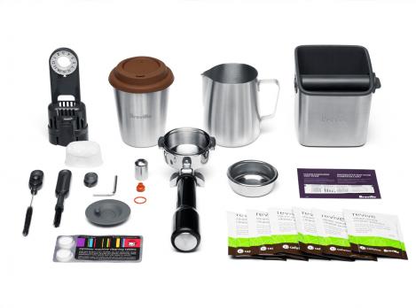 Breville Oracle Espresso Machine BES980BSS - Automatic Coffee Maker with Built-in Grinder & Milk Frother - Perfect for Home Baristas & Coffee Lovers - Ideal for Kitchens, Offices & Coffee Shops