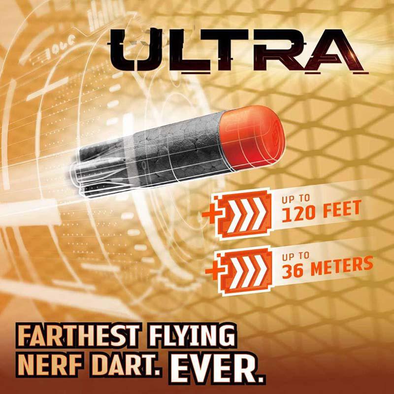 Ultra Dart Refill Ammo Pack - 200 High-Performance Foam Darts for Nerf Guns | Compatible with Elite 2.0, Rival Series | Perfect for Outdoor Battles, Target Practice & Family Game Nights