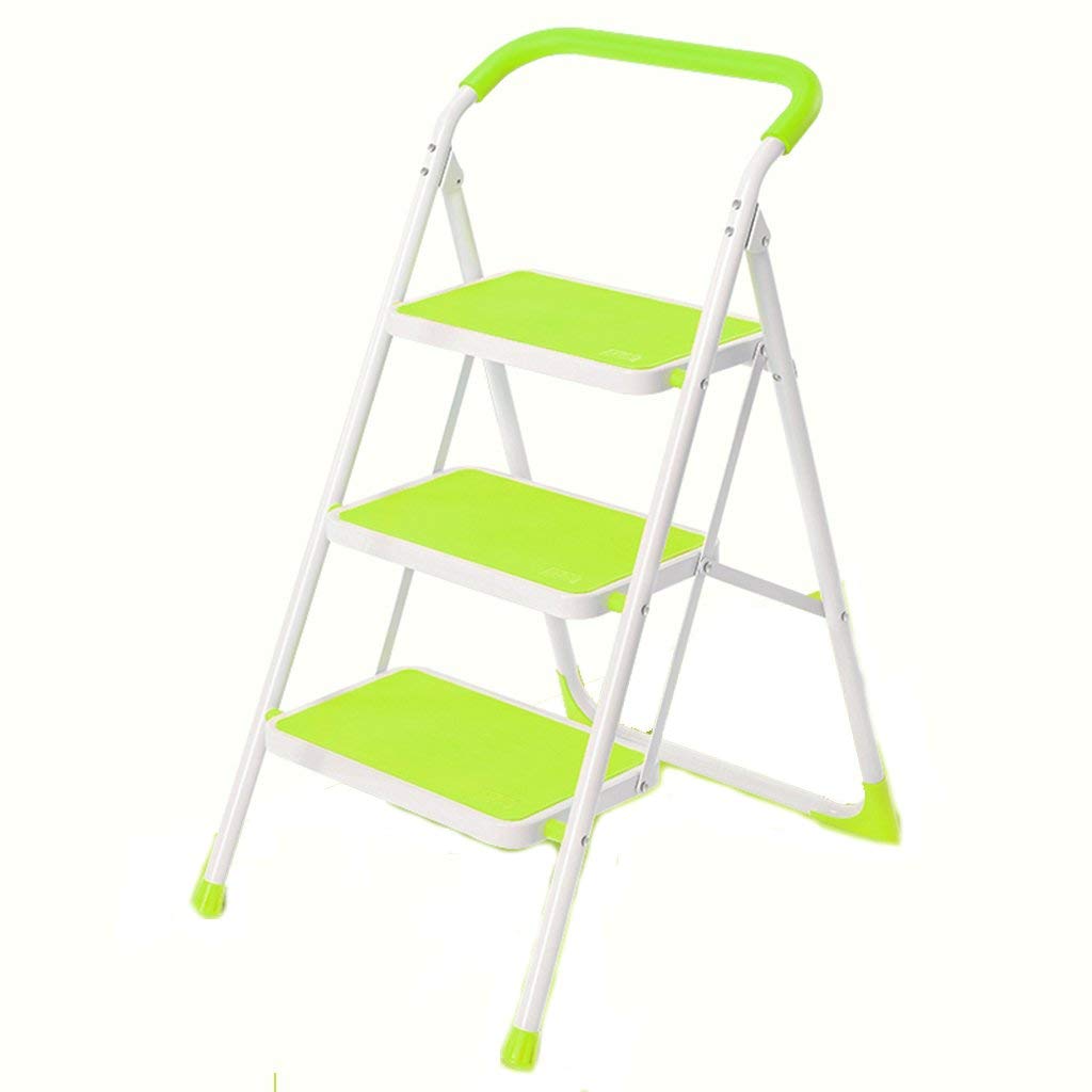 Multifunctional Step Stool for Home & Outdoor Use - Heavy Duty Small Ladder with Thickened Platform - Perfect for Kitchen, Bathroom, Garage & Gardening