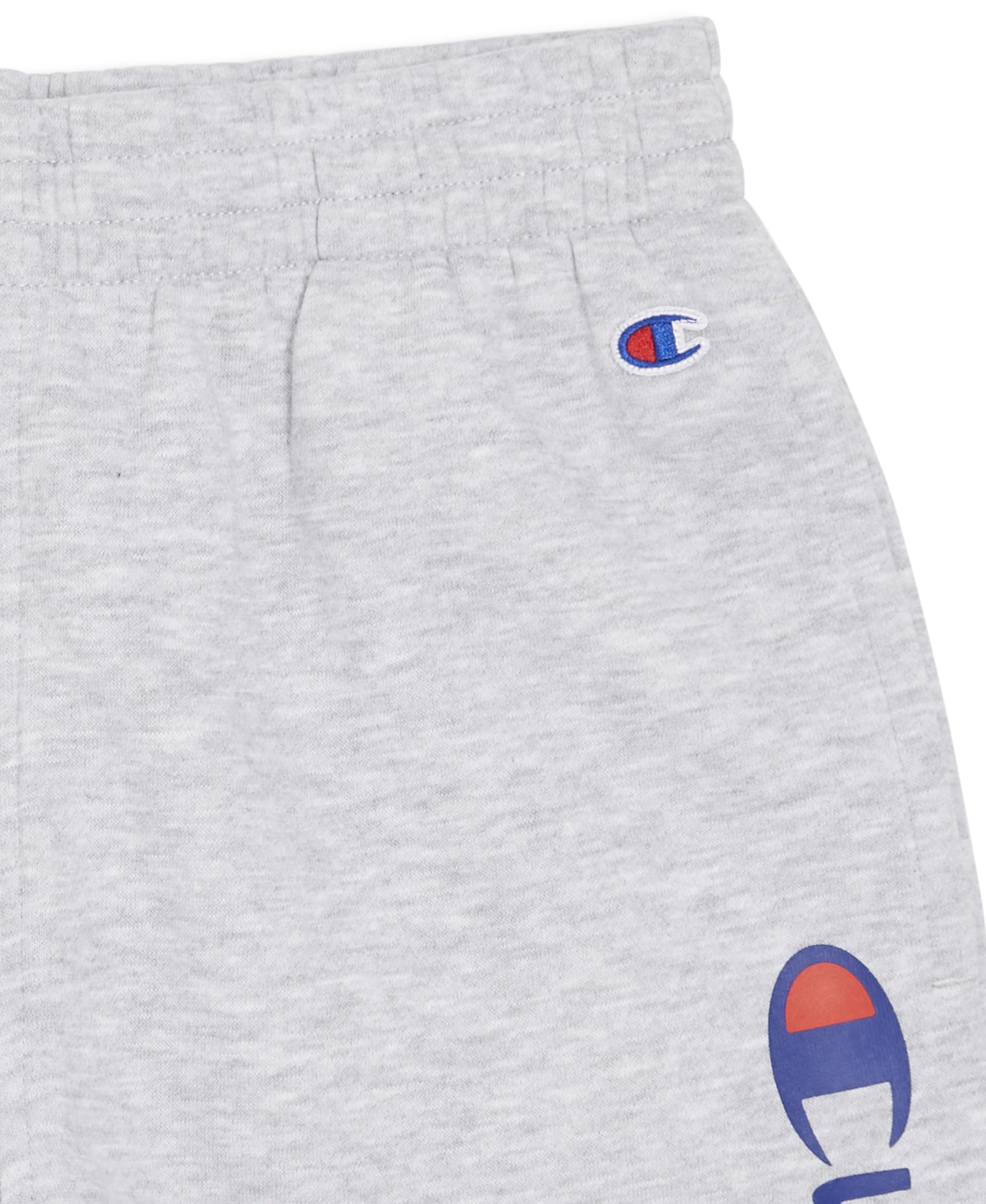 Champion Boys' Athletic Fleece Shorts 2-Pack - Comfortable Workout & Casual Shorts for Active Kids - Perfect for Sports, Gym, and Everyday Wear