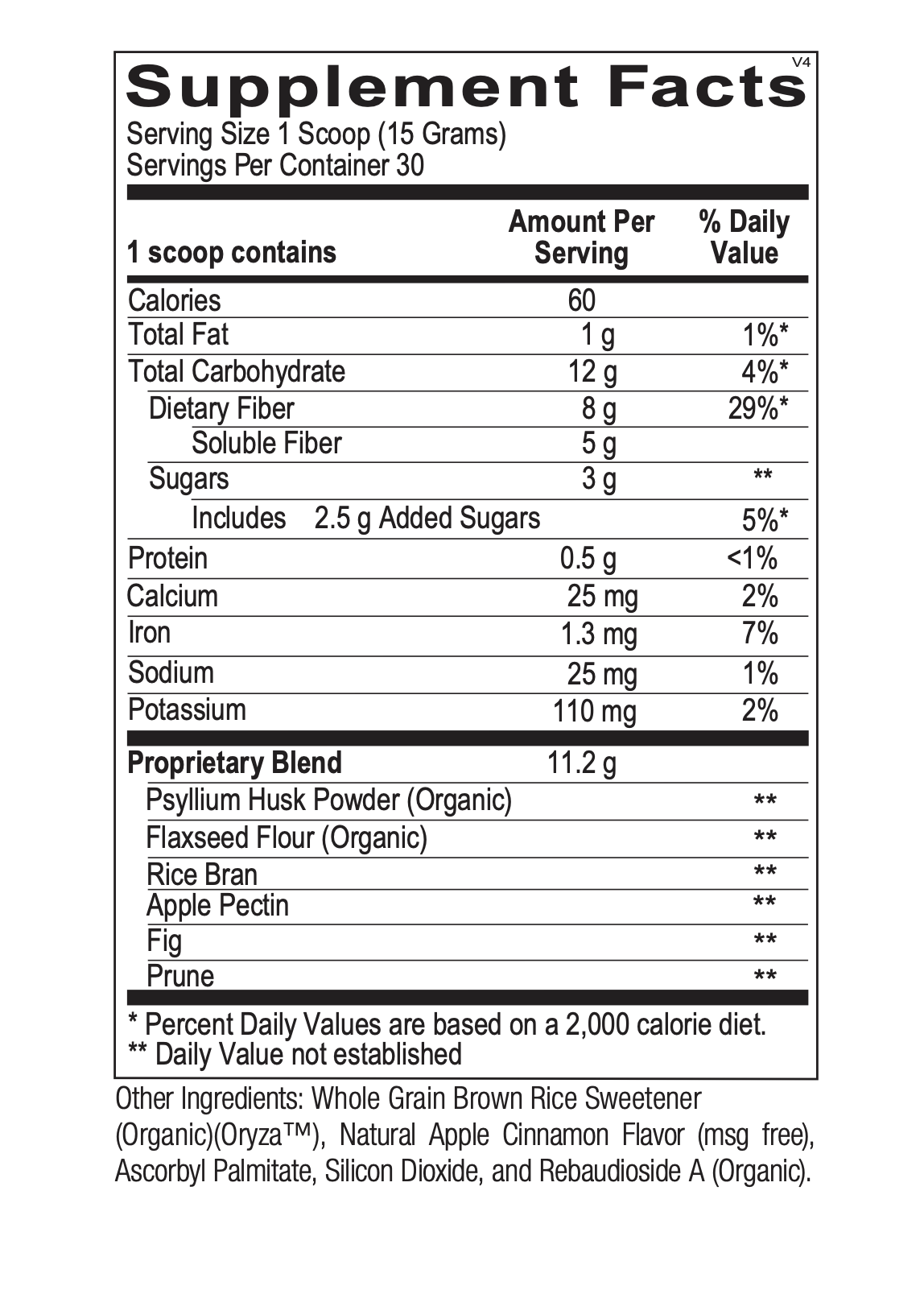 Fiber Plus Powder - Premium Dietary Fiber Supplement for Digestive Health | Supports Gut Health & Regularity | Ideal for Smoothies, Shakes & Daily Wellness Routine