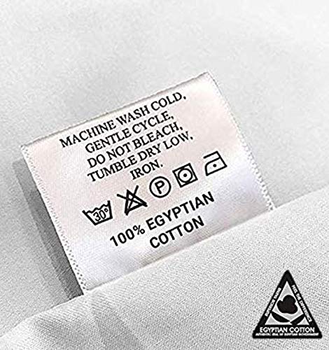 800-Thread-Count 100% Pure Egyptian Cotton Sateen Weave Luxury Bed Sheet Set - 4 Piece Premium Sheets for Deep Pocket Mattresses Up to 10