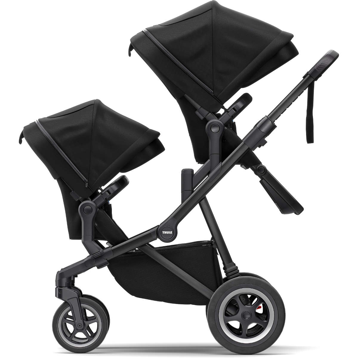 Thule Sleek Sibling Seat - Premium Baby Bike Seat for Safe & Comfortable Rides | Perfect for Cycling with Toddlers, Commuting & Family Outdoor Adventures