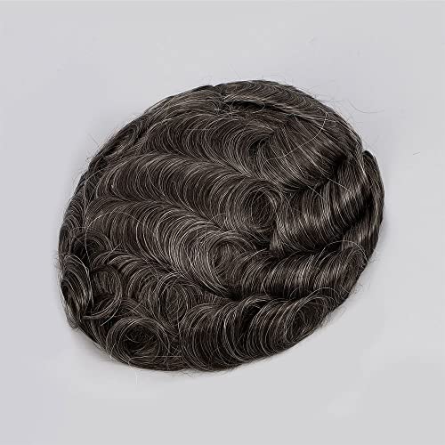 #230 (Dark Brown with 30% white hair)