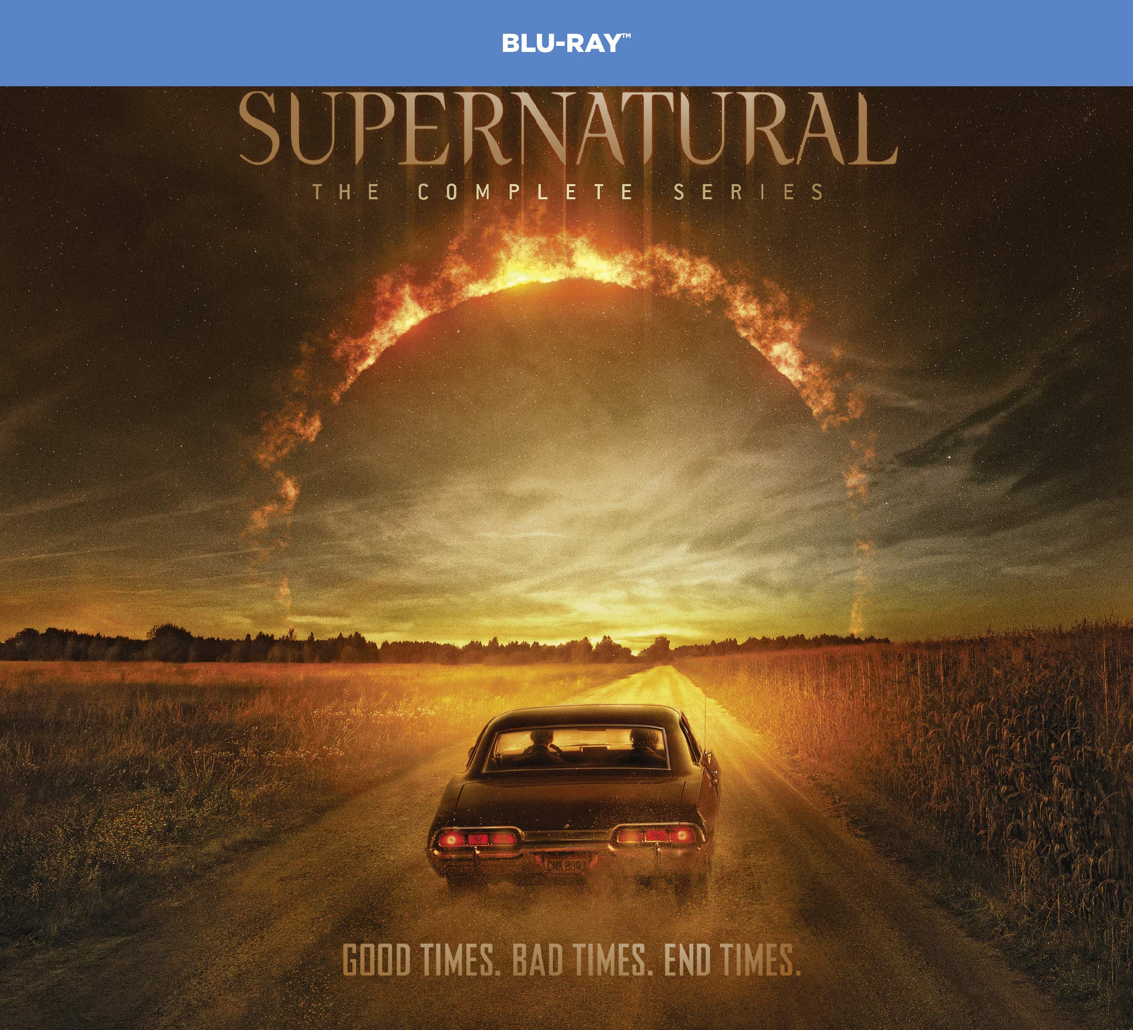 Supernatural: The Complete Series Blu-ray Box Set (2005-2019) | Region Free | All 15 Seasons | Perfect for Binge-Watching & Collector's Edition