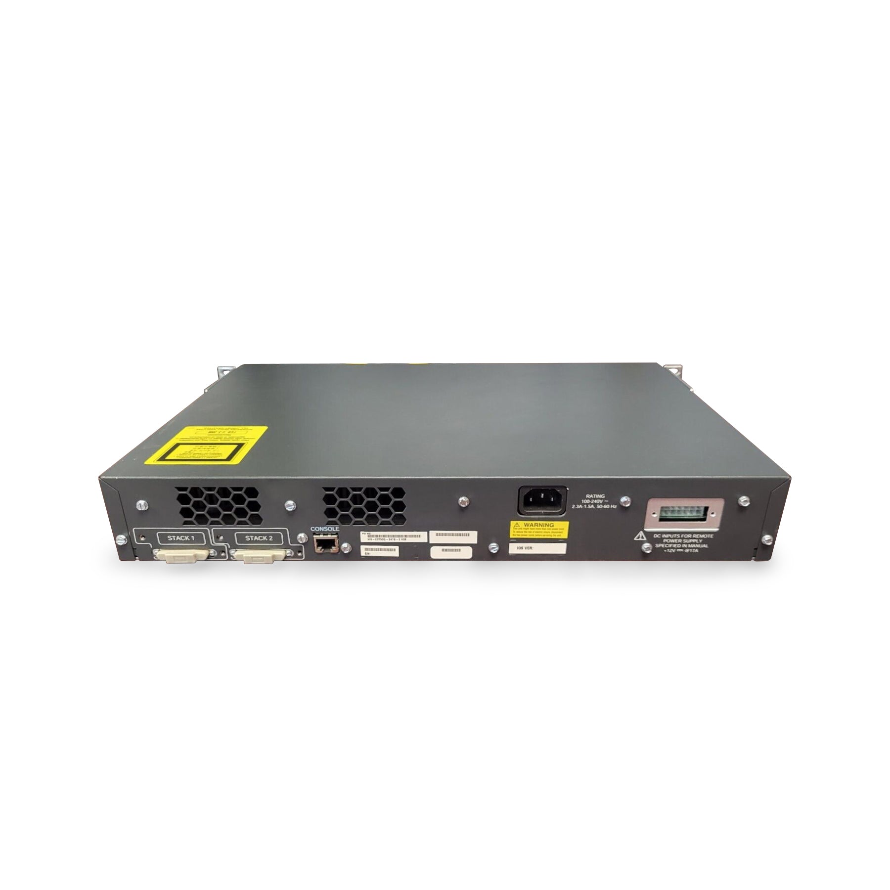 Cisco WS-C3750G-24TS-E 24-Port Gigabit Ethernet Switch | Layer 2 Managed | 10/100/1000 Mbps | IPS Support | Ideal for Small Business Networks & Office IT Infrastructure