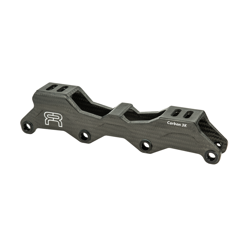 Carbon Fiber Rockered Frame - Lightweight & Durable for Aggressive Inline Skating & Speed Skating | Perfect for Urban Commuting & Extreme Sports