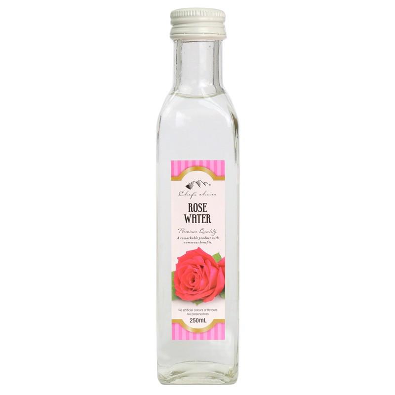 Chef's Choice Premium Rose Water for Cooking & Skincare | Floral Hydration for Baking, Cocktails, Face Mist & Hair Care