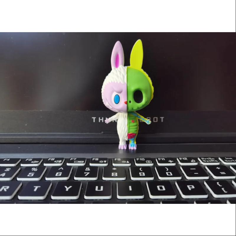 Labubu The Monsters Half LIMITED Edition Collectible Figure - Cute Anime Character Toy for Display & Gift Giving - Perfect for Home Decor, Office Desk, and Pop Culture Enthusiasts