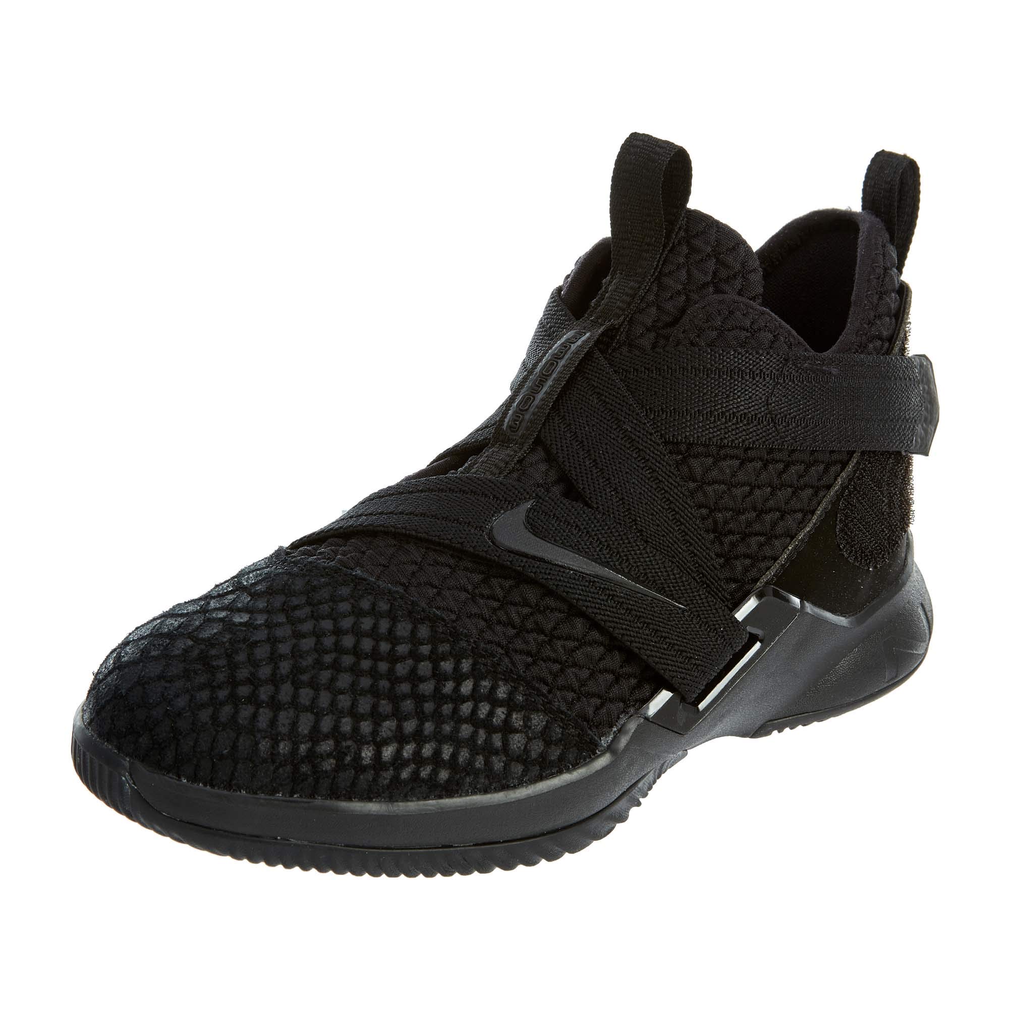 Nike Kids' Grade School LeBron Soldier XII Basketball Shoes - Lightweight High-Top Sneakers for Boys & Girls - Perfect for Indoor/Outdoor Court Play & School Sports
