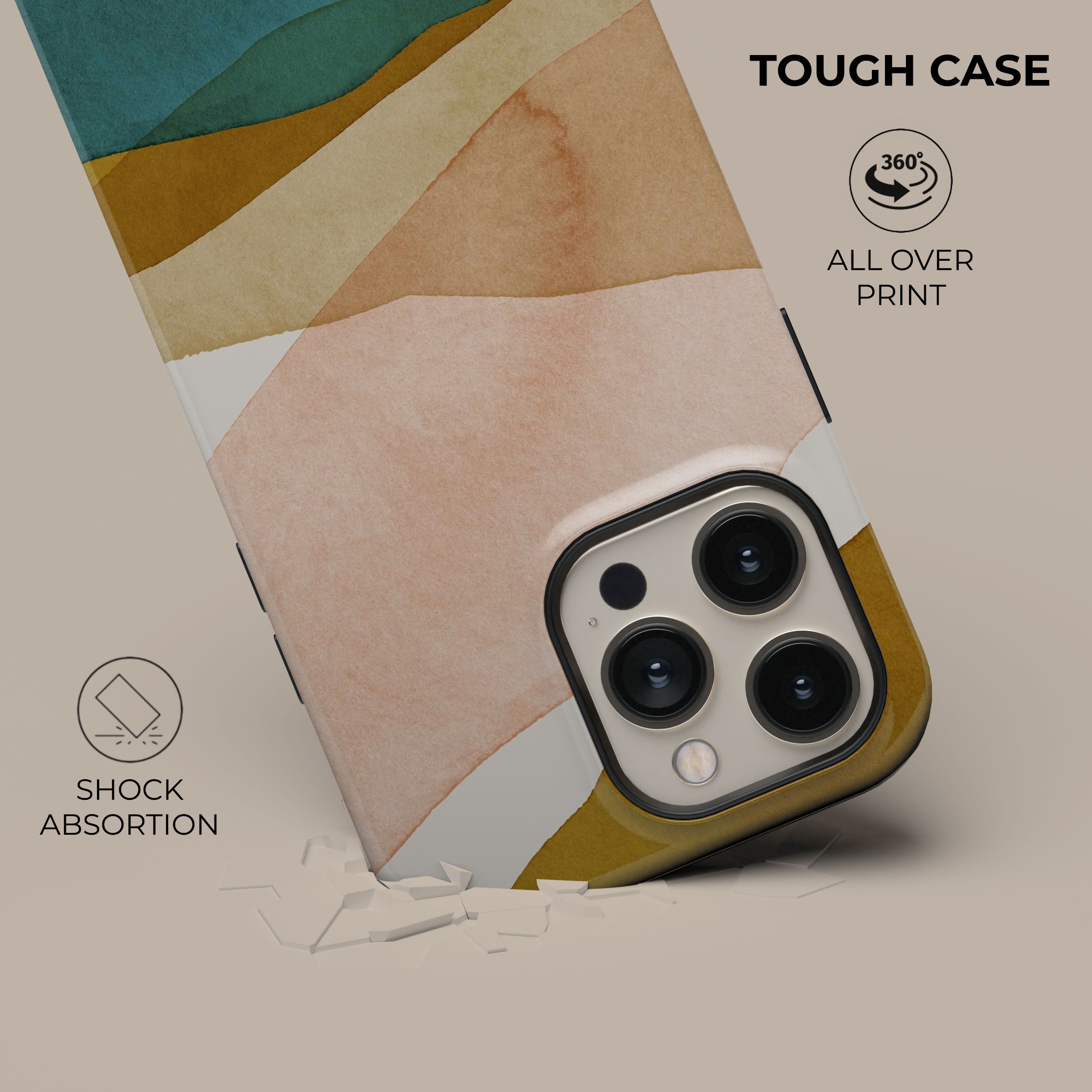 Premium Silk Breeze iPhone Case - Ultra Thin & Soft Protective Cover for iPhone 13/14/15 Pro Max - Perfect for Everyday Use, Travel & Gift Giving