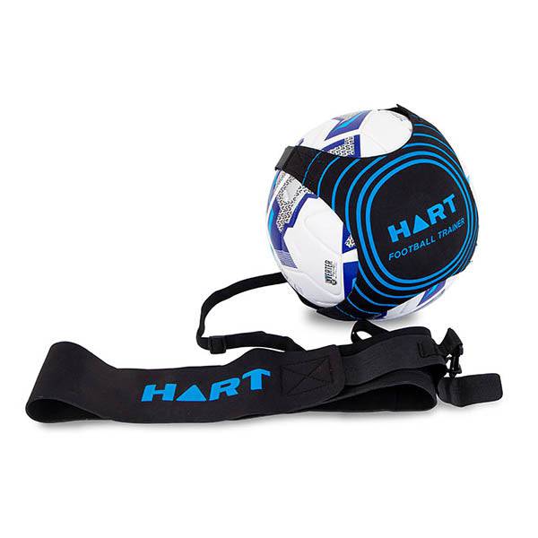 HART Solo Football Trainer - Portable Soccer Training Equipment for Solo Practice, Dribbling & Shooting Drills - Perfect for Backyard, Park & Field Training