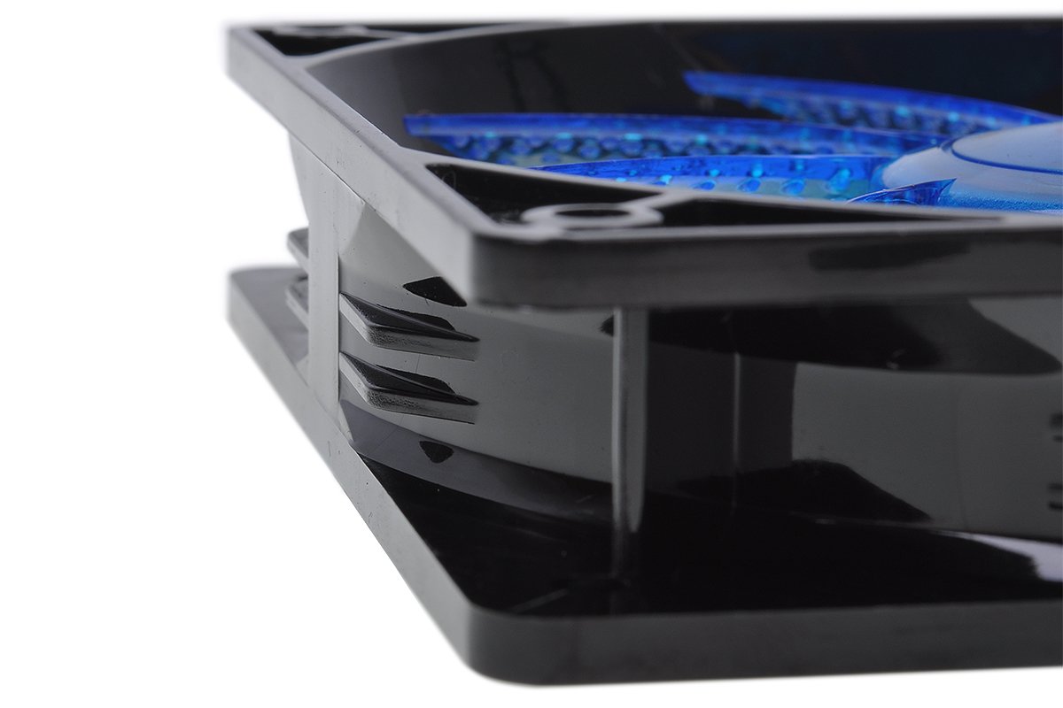 Alphacool Coolmove 2-1300rpm 120mm PC Cooling Fan - High Performance 120x120x25mm Axial Fan for Computer Case, CPU Cooler & Gaming PC Builds - Perfect for Quiet Airflow & PC Cooling Systems