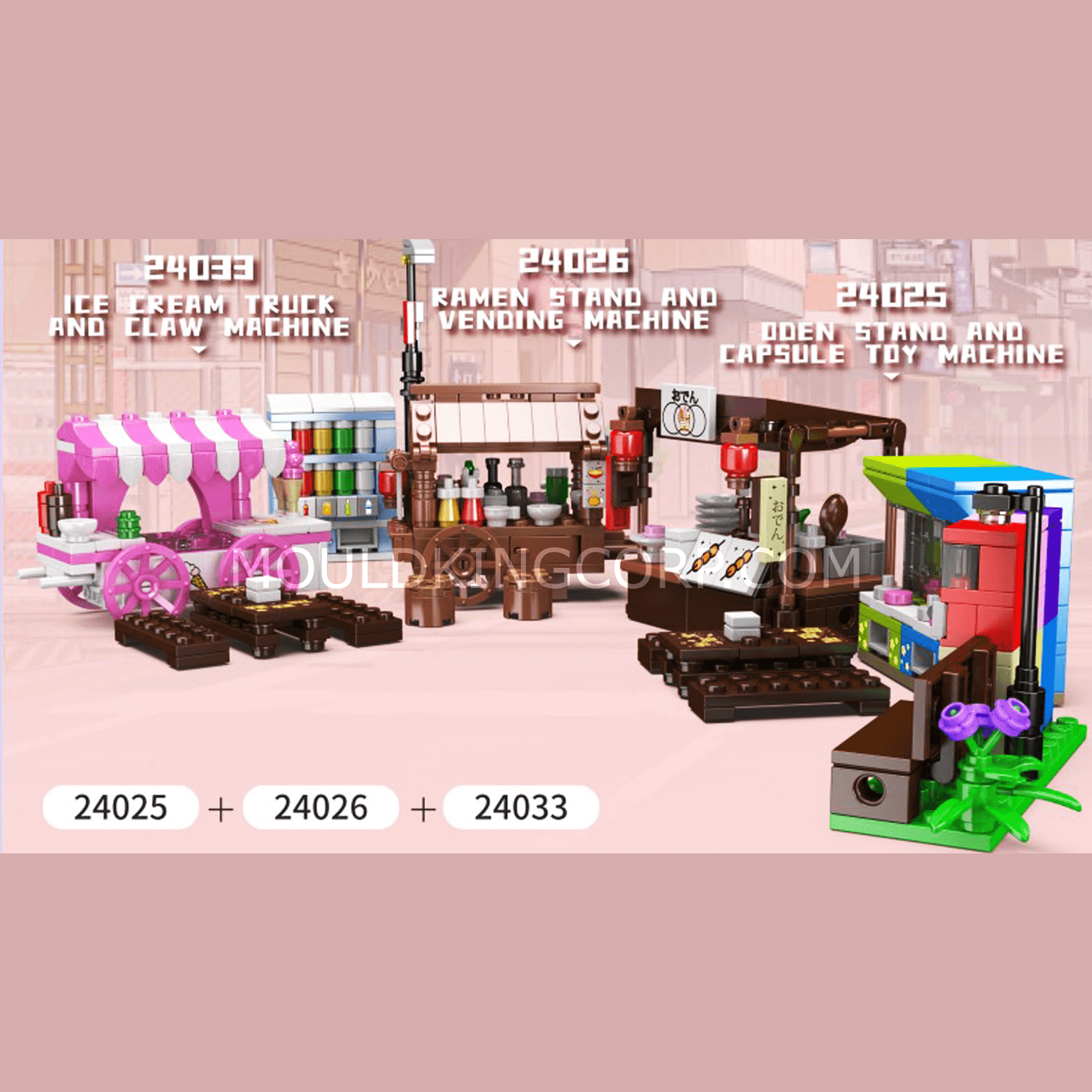 Mould King 24032 Flower Shop Building Blocks Set - 261 Pcs Creative Construction Toy for Kids, Perfect for Birthday Gifts & STEM Learning Activities | Build Your Own Floral Store & Develop Imagination