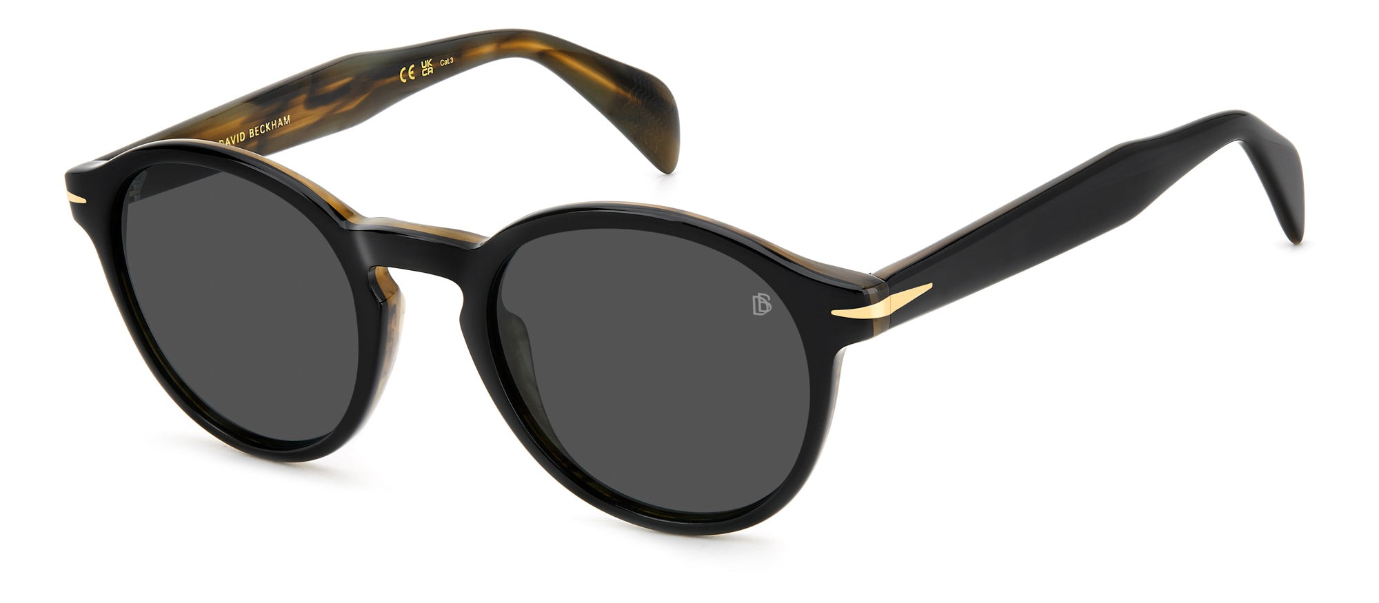 David Beckham DB1178/S Sunglasses - Polarized Aviator Style for Men & Women - Perfect for Driving, Travel & Outdoor Activities