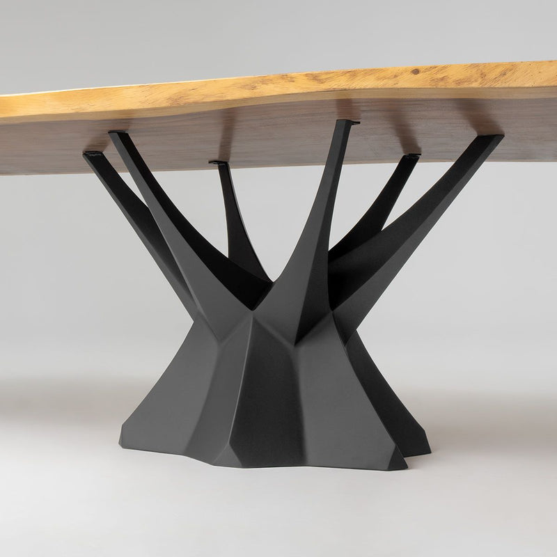Kruna 324 Table Base 28H for Woodworking & Live Edge Tops - Perfect for Dining Tables, Desks, and Custom Furniture Projects