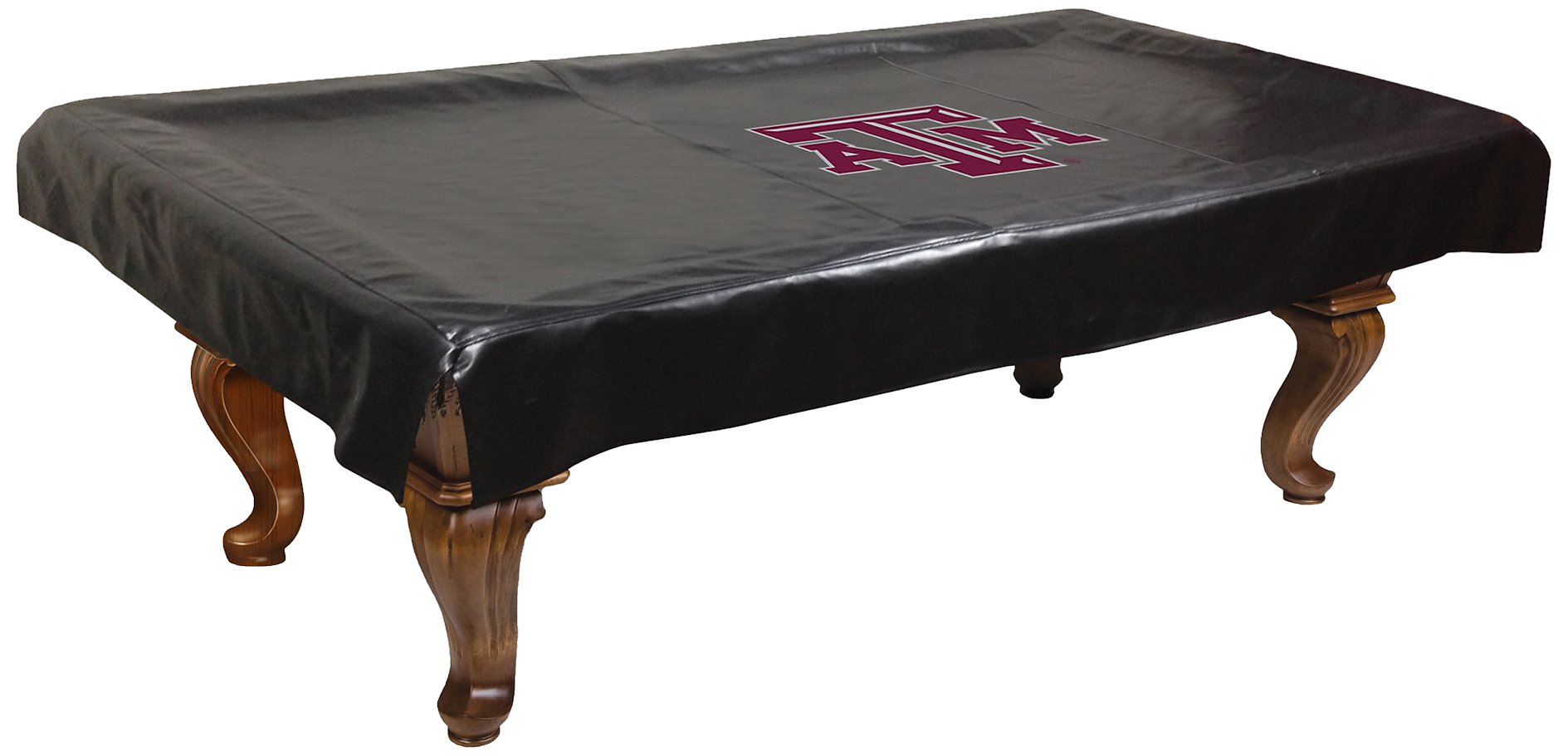 Texas A&M Aggies NCAA Billiard Table Cover - Waterproof Pool Table Protector for Game Room & Basement - Perfect for Sports Fans & Home Decor