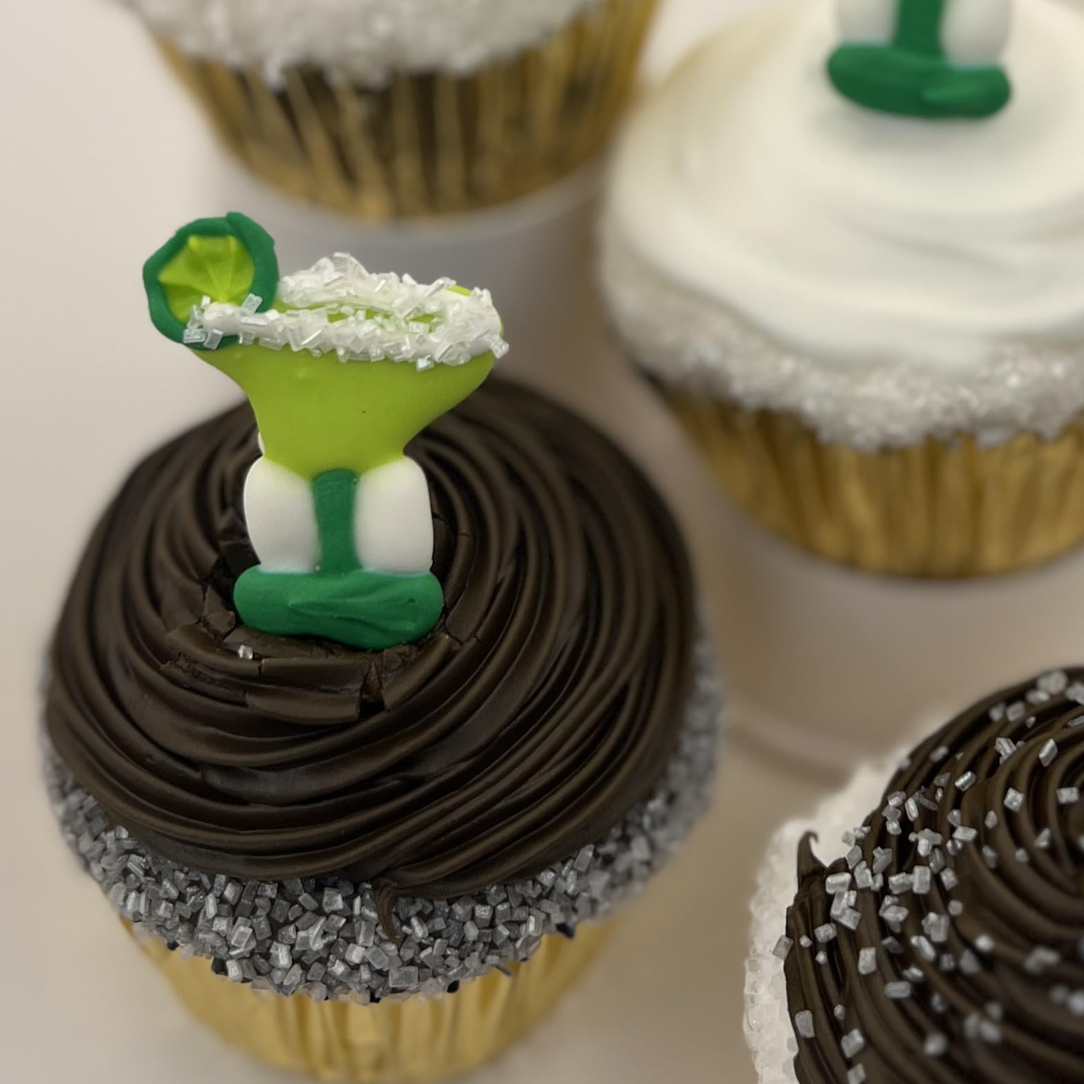 Margarita Cocktail Drink Themed Cupcake Toppers - Perfect for Birthday Parties, Bachelorette Celebrations & Themed Events