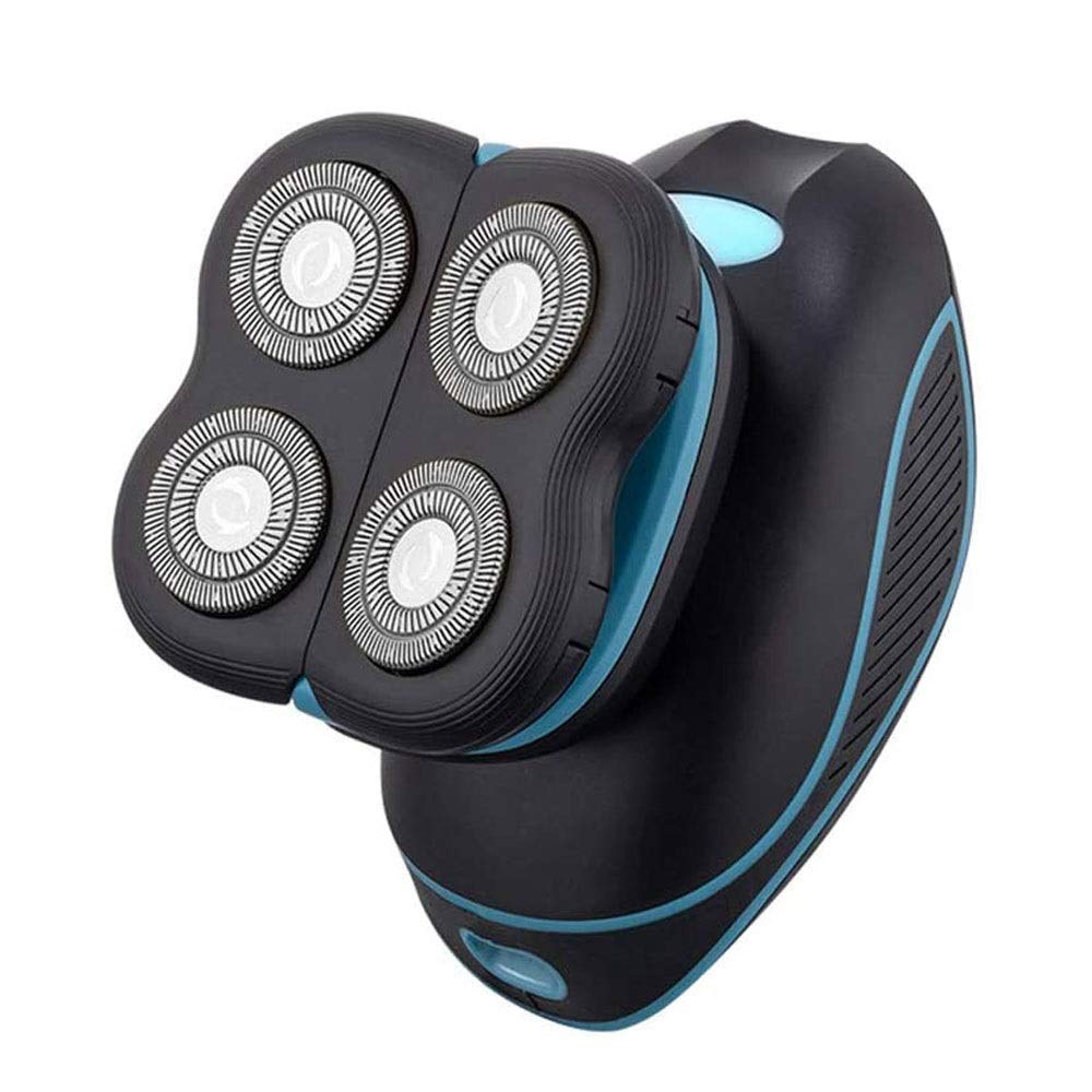 5-in-1 Electric Shaver for Men - Fast Charging 5D Floating Waterproof Razor with Nose Hair Trimmer & Facial Cleansing Brush | Perfect for Travel, Gym & Daily Grooming
