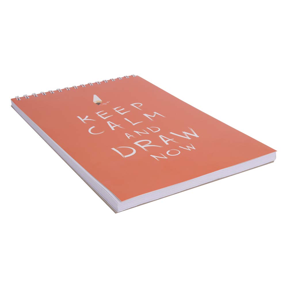 A4 Sketch Book for Artists - Thick Watercolor Paper, Spiral Bound | Perfect for Painting, Drawing & School Art Projects