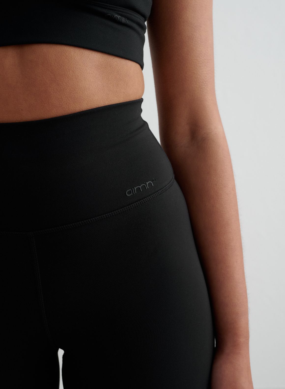 Black Sense Tights - High Waist Yoga Pants for Women, Seamless Workout Leggings, Comfortable Gym Tights for Running, Fitness & Lounge Wear