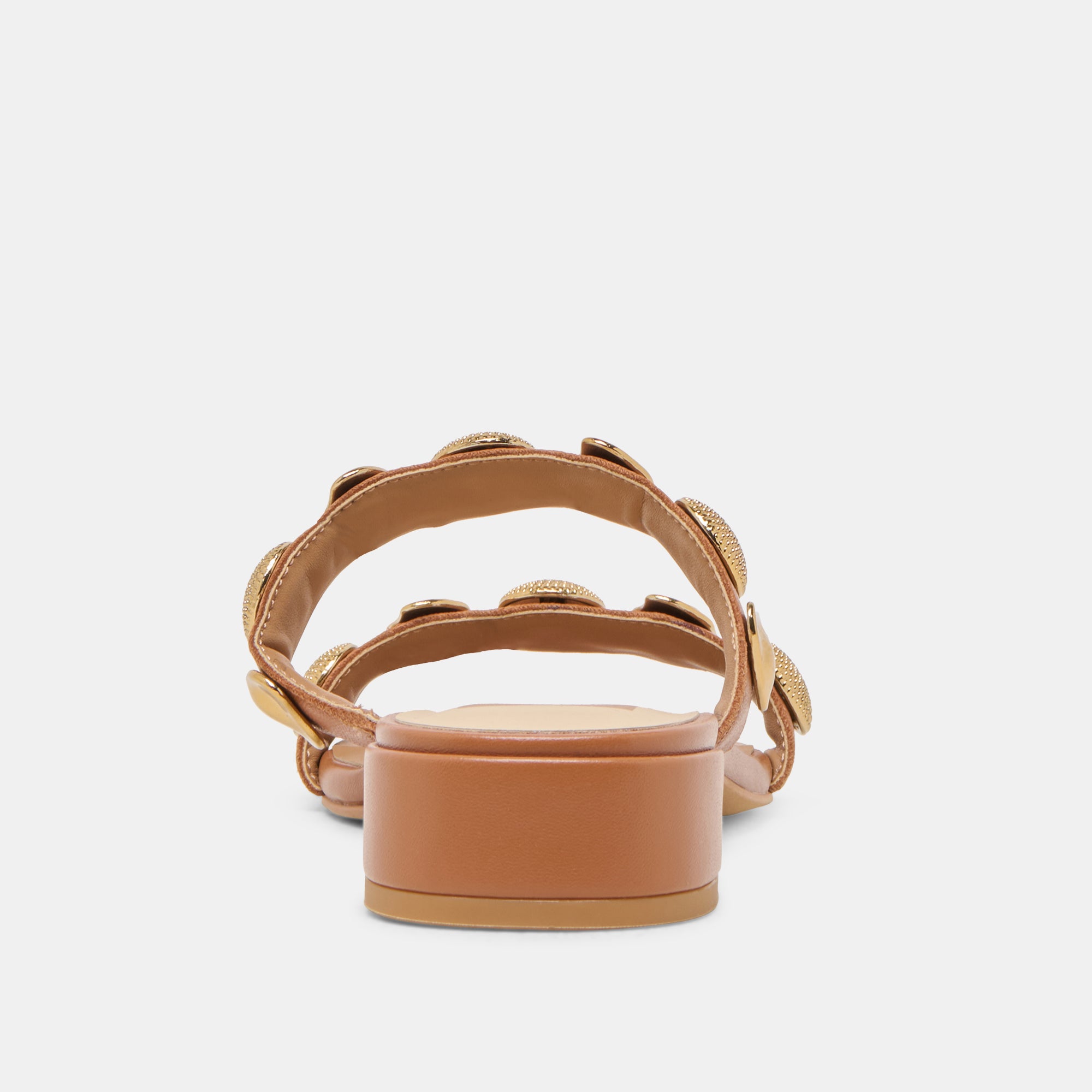 FARROW Women's Saddle Leather Sandals - Comfortable Casual & Dressy Strappy Slide Sandals for Summer, Beach, Vacation and Everyday Wear