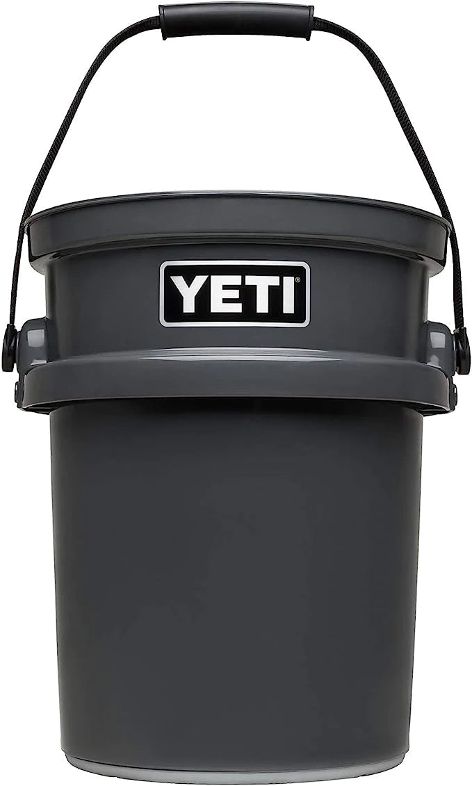LoadOut 5 Gallon Bucket - Heavy Duty Plastic Pail with Handle for Storage, Construction, Camping & Outdoor Activities | Perfect for Home, Garage, DIY Projects and Emergency Preparedness