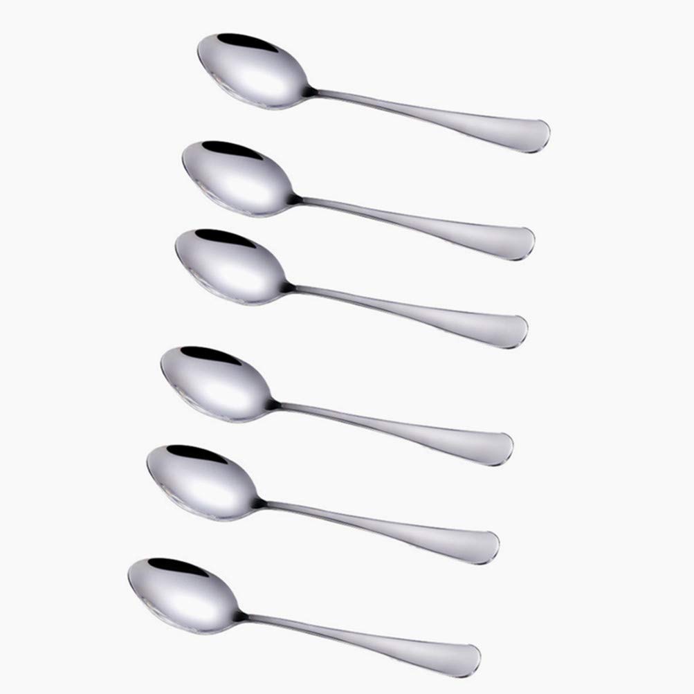 6-Pack Stainless Steel Teaspoons - 6.7