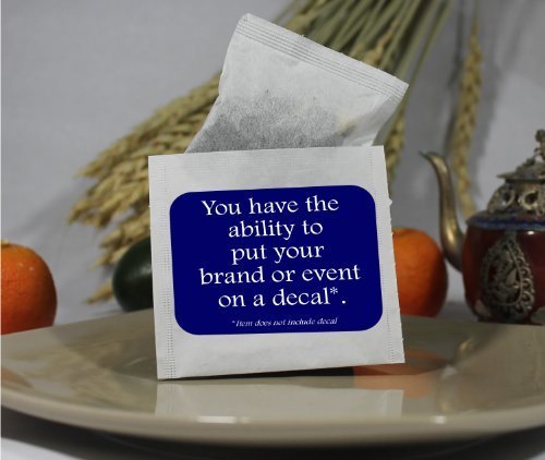 100 Count Tea Bag Envelopes - Premium Kraft Paper Favor Bags for Wedding, Baby Shower & Party Favors - Perfect for Tea, Coffee, Candy & Small Gift Packaging