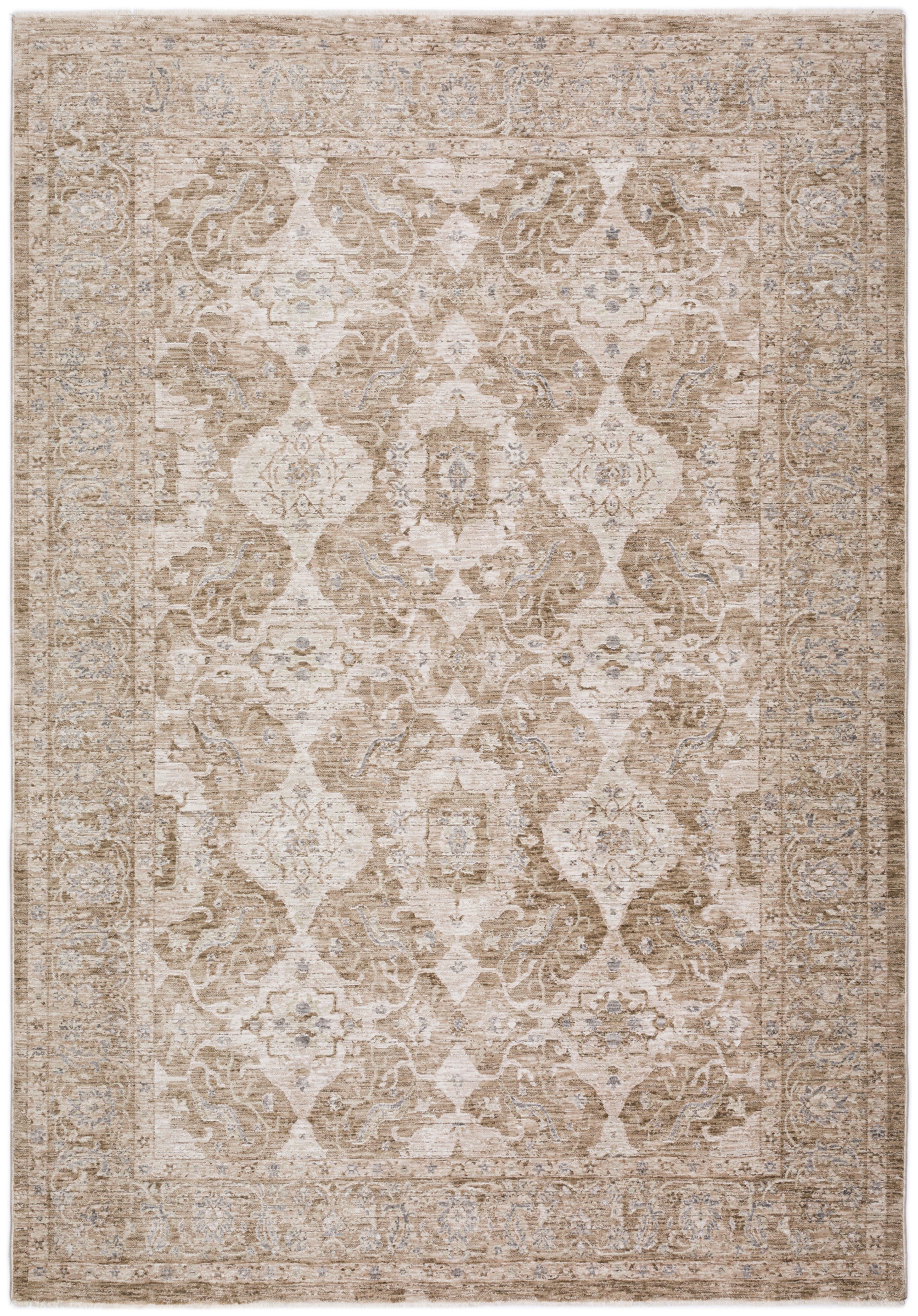 Handmade Cyprus Khaki Rug - Soft & Durable Jute Area Rug for Living Room, Bedroom, or Office Decor