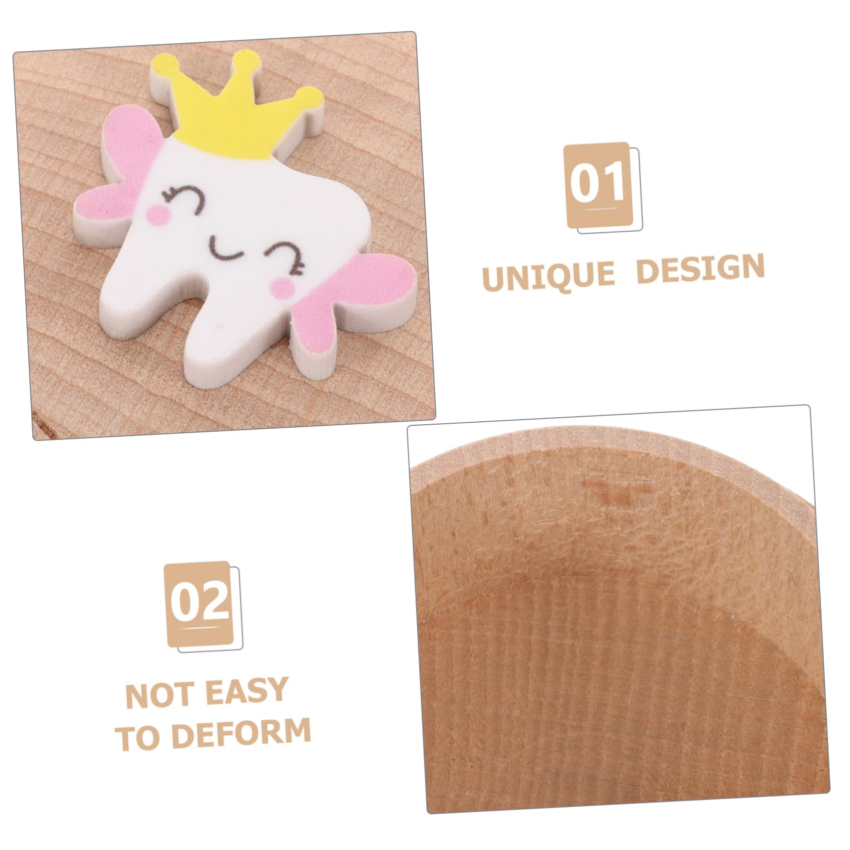 **IWOWHERO Wooden Tooth Keepsake Box for Kids - Baby Teeth Organizer, First Tooth Holder & Memory Box - Perfect for Baby Shower Gifts, Milestone Keepsakes, and Childhood Memorabilia**