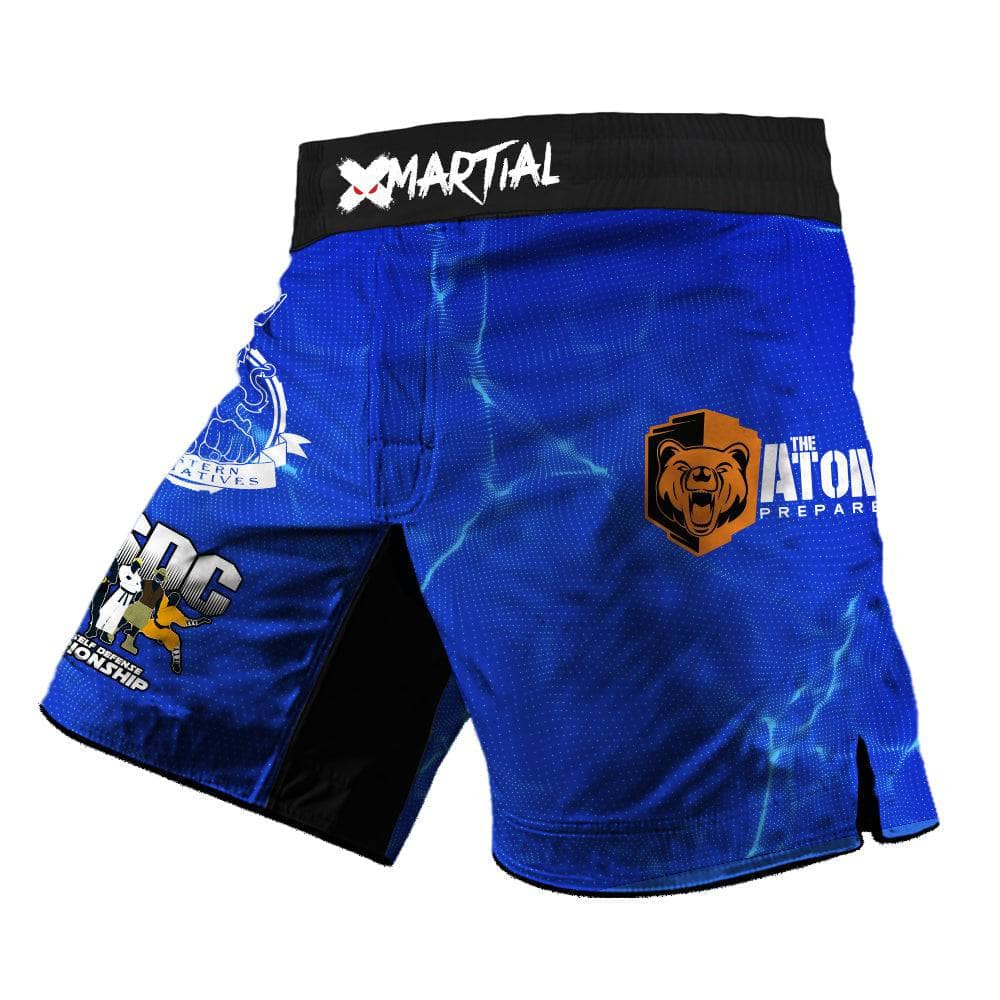 USDC 2.0 Hybrid BJJ Shorts for Men - Lightweight MMA Grappling Shorts with 4-Way Stretch - Perfect for Brazilian Jiu-Jitsu, No-Gi Training & MMA Competition