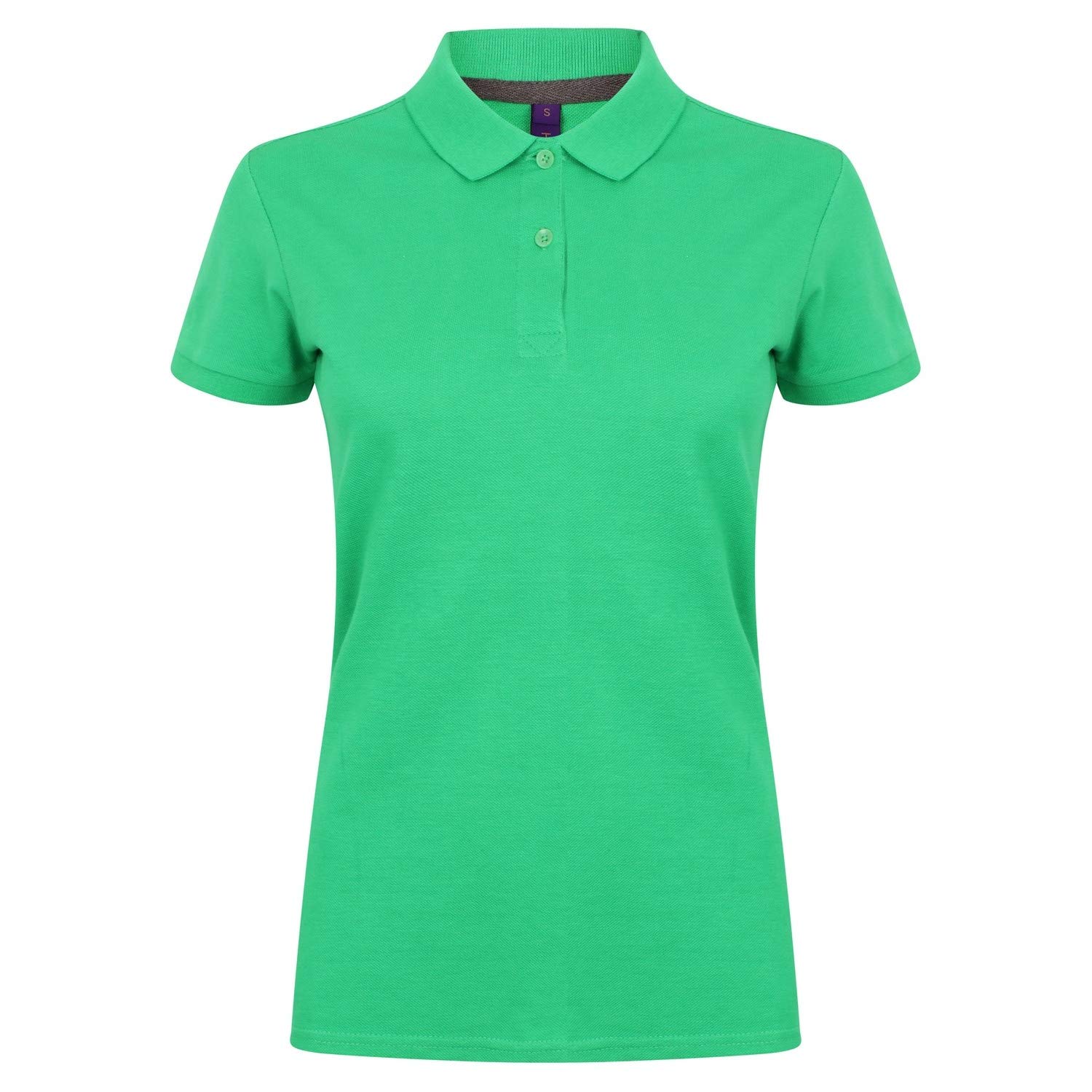 Women's Micro-Fine Short Sleeve Polo Shirt - Breathable & Comfortable Cotton Blend for Casual Wear, Office & Outdoor Activities