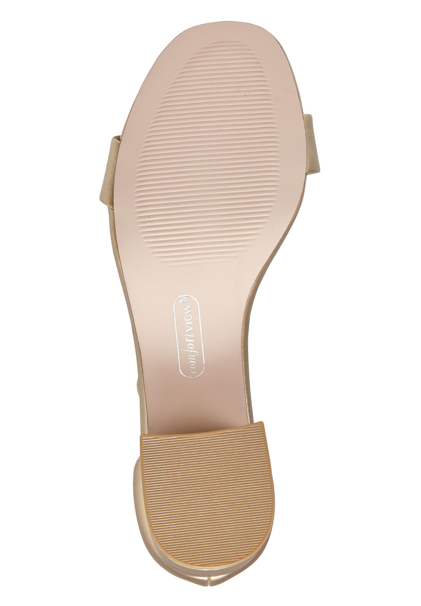 Comfortview Women's Wide Width Orly Sandals - Comfortable Orthopedic Sandals for Wide Feet | Perfect for Walking, Travel & Summer Outfits