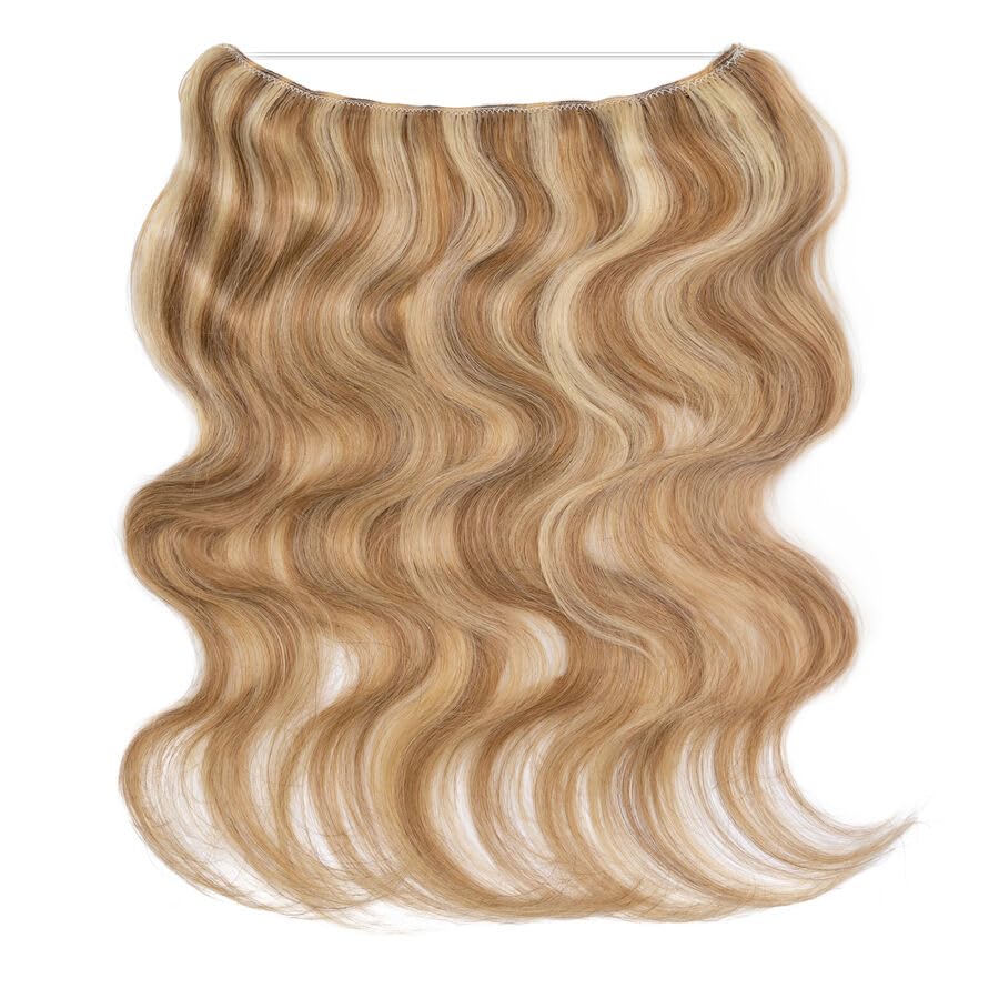 Wavy-#12P613 Golden Brown Mixed Bleach Blonde