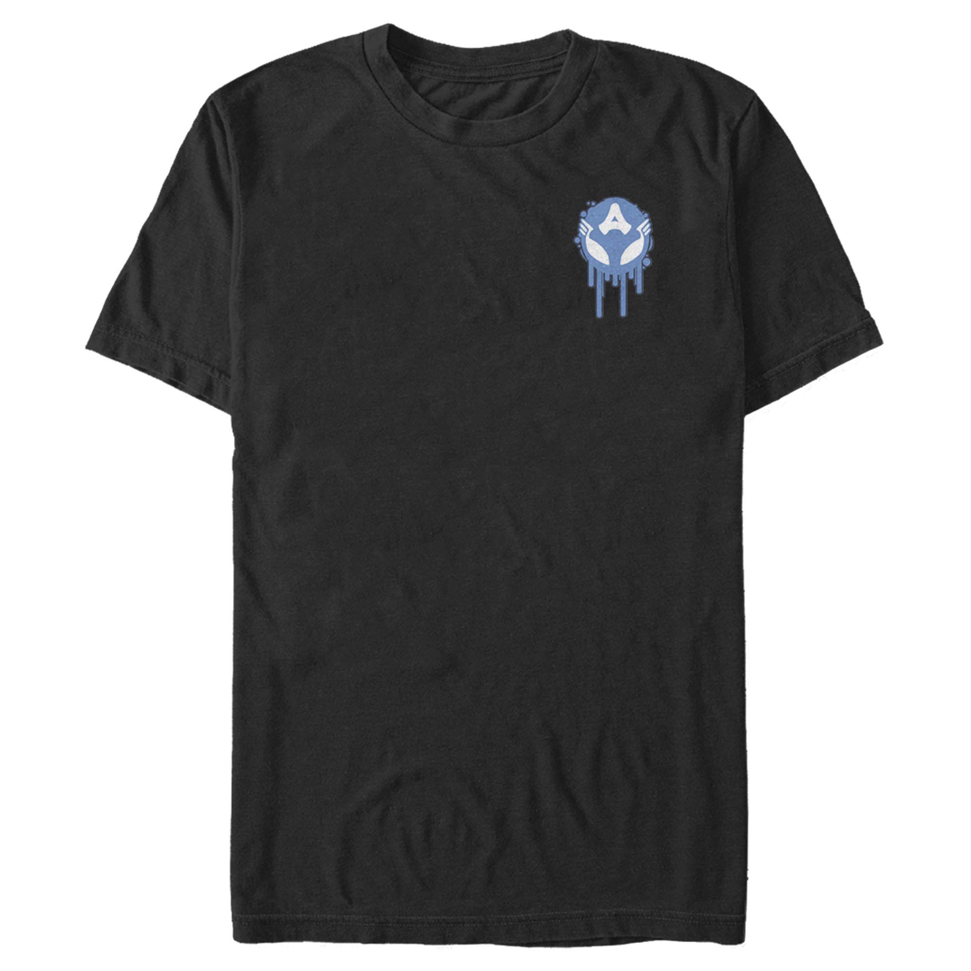 Marvel Men's Captain America Venom Infected Graphic T-Shirt | Superhero Comic Tee for Fans | Perfect for Cosplay, Comic Con & Casual Wear