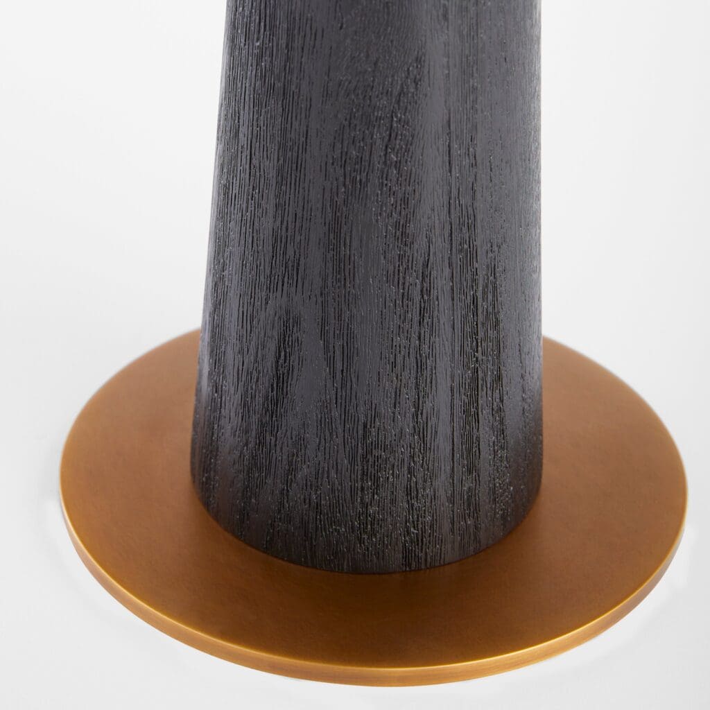 Cyan Design 11714 Wright Table Lamp - Black and Brass Finish Modern Desk Light for Living Room, Bedroom & Office Decor