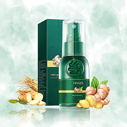 ShougaGRO Japanese Hair Growth Spray - Natural Ginger & Herbal Essence for Hair Follicle Growth | Anti-Hair Loss & Thinning Treatment with Vitamin Enrichment (1PC) | Perfect for Thinning Hair & Scalp Care at Home