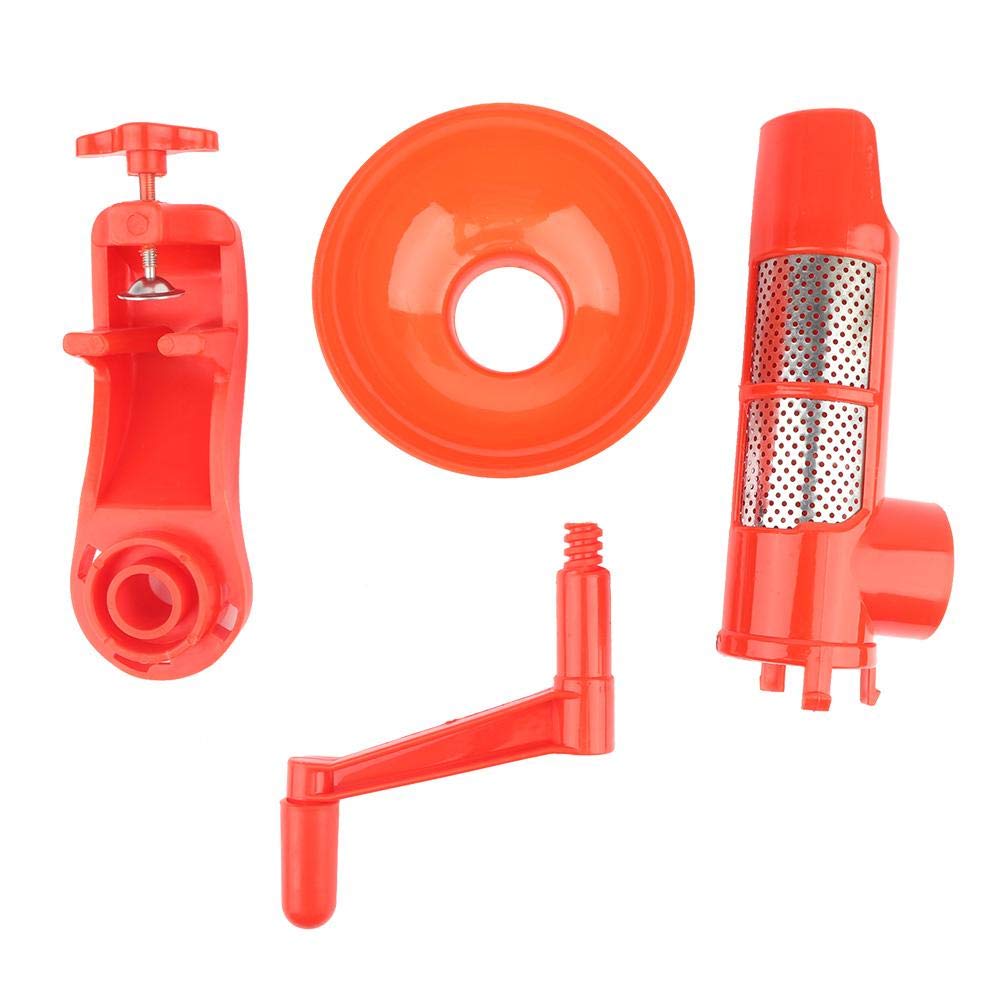Best Manual Tomato Juicer Extractor - Portable Hand Press for Fruits & Vegetables - Kitchen Gadget for Fresh Juice, Sauces & Purees - Perfect for Home, Camping & Outdoor Cooking