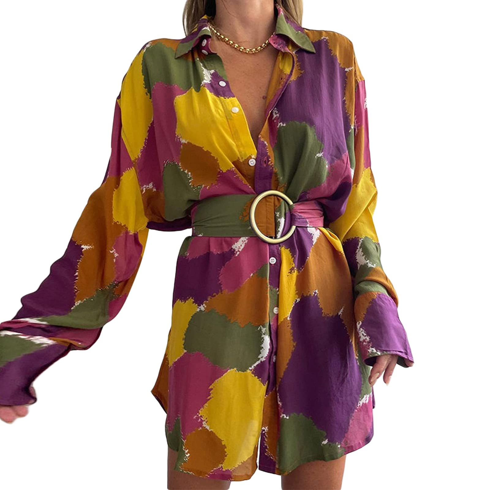 Y2K Vintage 90s Sexy Women's Dress - Retro Print Slim Fit E-Girl Summer Dress | Streetwear Fashion for Parties, Clubbing & Casual Outfits