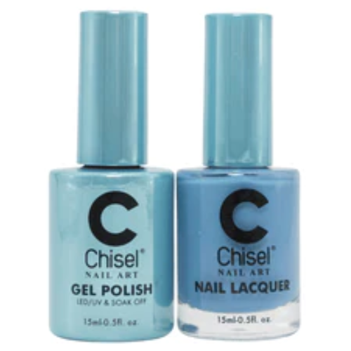 Chisel Matching Gel & Lacquer Duo Set - Solid 32 Colors for Professional Nail Art | Perfect for Salon, Home Manicures & DIY Nail Designs