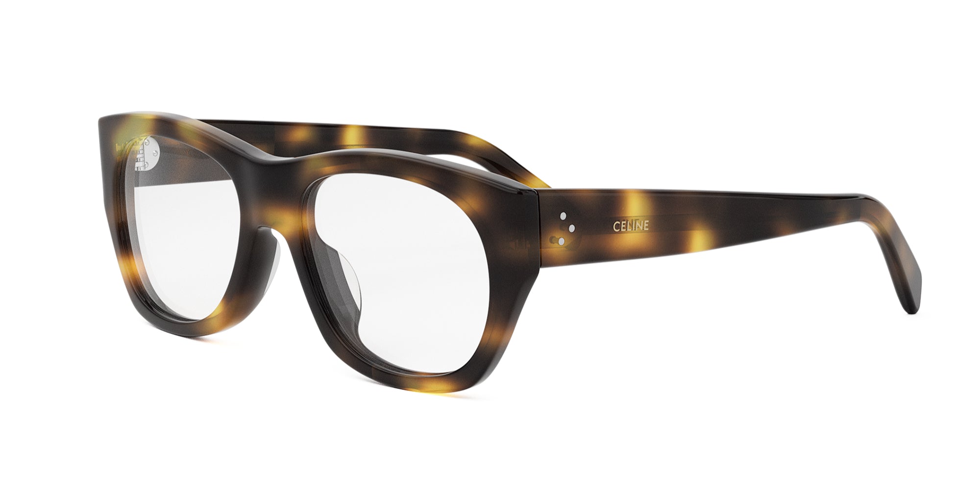 CELINE Bold 3 Dots CL50154U Sunglasses - Classic Aviator Style with 3 Signature Dots - UV Protection for Women & Men - Perfect for Driving, Travel & Outdoor Activities
