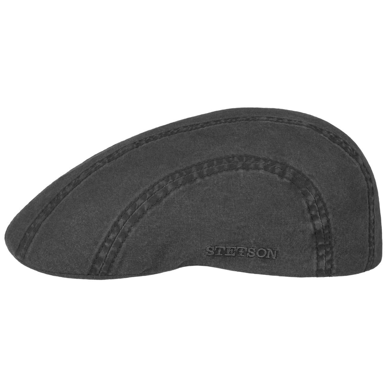Stetson Madison Delave Flat Cap for Men - Classic Wool Fedora Hat for Casual & Formal Wear - Perfect for Outdoor Events, Travel & Everyday Style