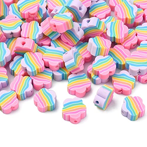 Rainbow Flower-100pcs